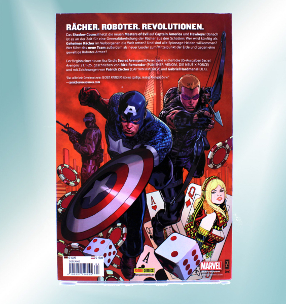 Secret Avengers Comic Paperback Nr. 5: Rächer. Roboter. Revolutionen.